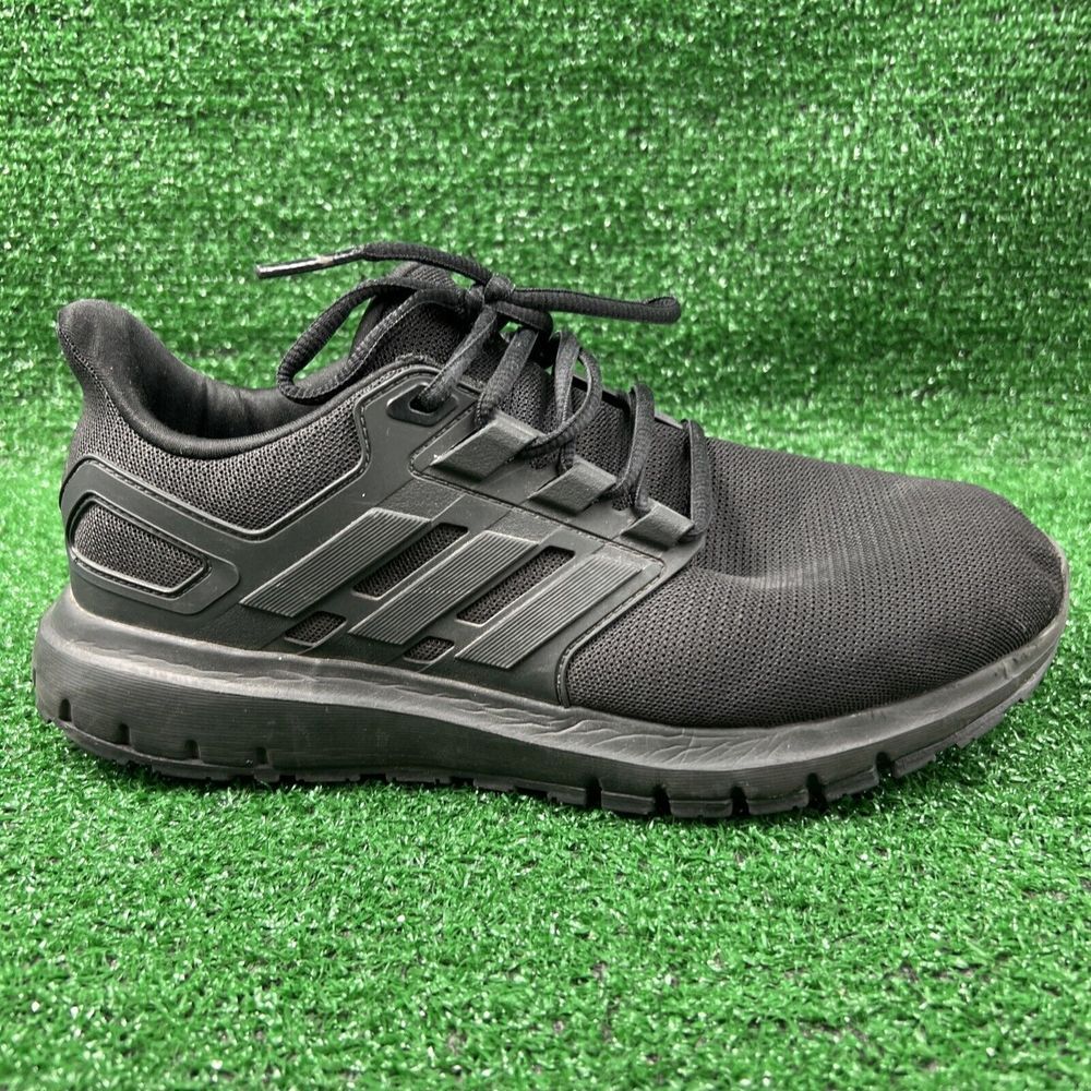 Adidas Cloud Foam Mens Black Athletic Shoes B96248 Size 8